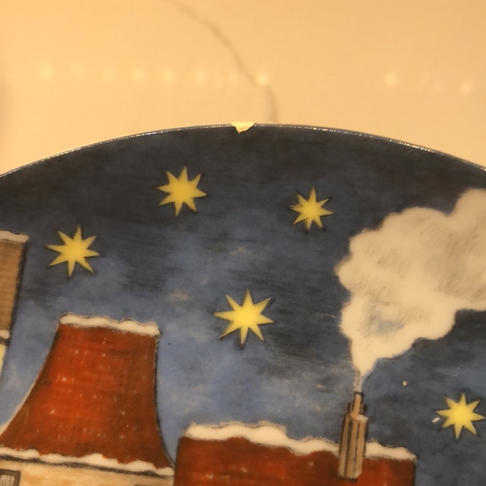 Decorative Wall Plates Kaiser Porcelain | Christmas Winter Wall Plates - Picture 5 of 7